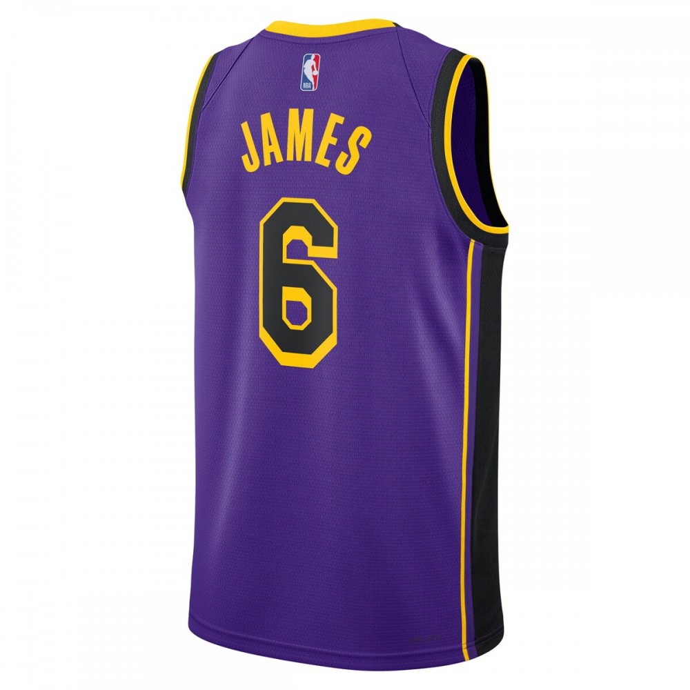 LeBron James Los Angeles Lakers Jordan Brand 2022/23 Statement Edition Swingman Jersey - Purple-Pro Kit Vault | Brand New 26/27 Sports Jerseys